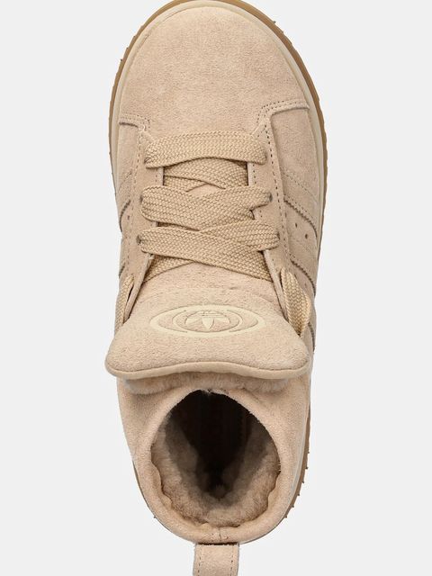 adidas Originals sneakersy zamszowe Campus 00s WTR MD damskie kolor beżowy JR3735