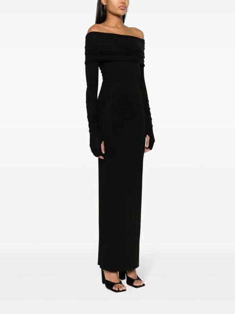 MANURÍ Amara 2.6 maxi dress - Black