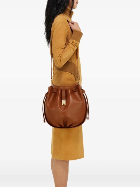Ferragamo Hug bucket bag - Brown
