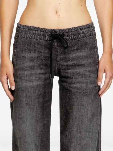 Diesel 2078 D-Ainty drawstring jeans - Grey