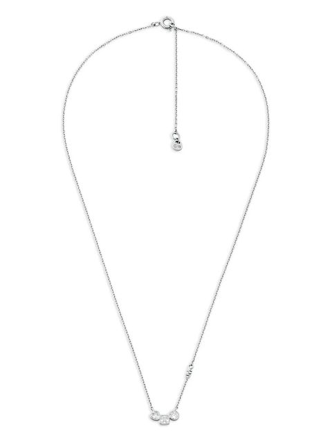 Michael Kors three-stone necklace set - Silver - zdjęcie produktu nr 1