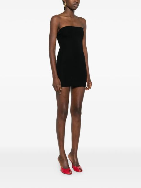 ENTIRE STUDIOS bandeau mini dress - Black