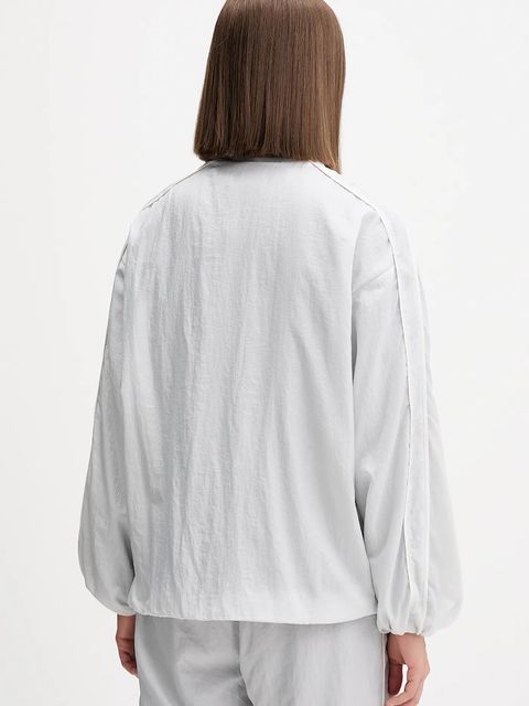 Puma bluza PUMA x ROSÉ damska kolor szary gładka 633793