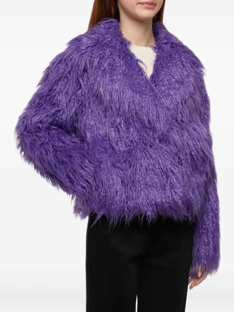 MC2 Saint Barth faux-fur coat - Purple - zdjęcie produktu nr 2