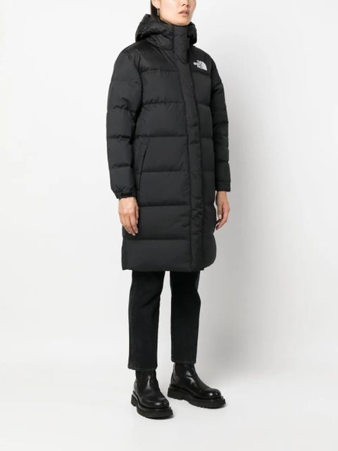 The North Face Nuptse hooded puffer coat - Black