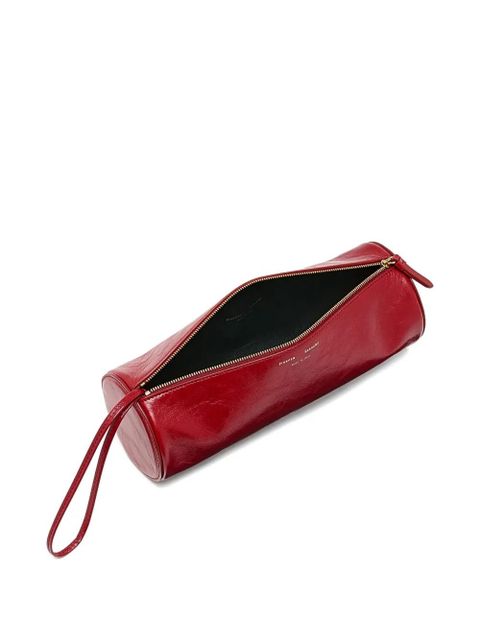 Proenza Schouler cylindrical leather clutch bag - Red