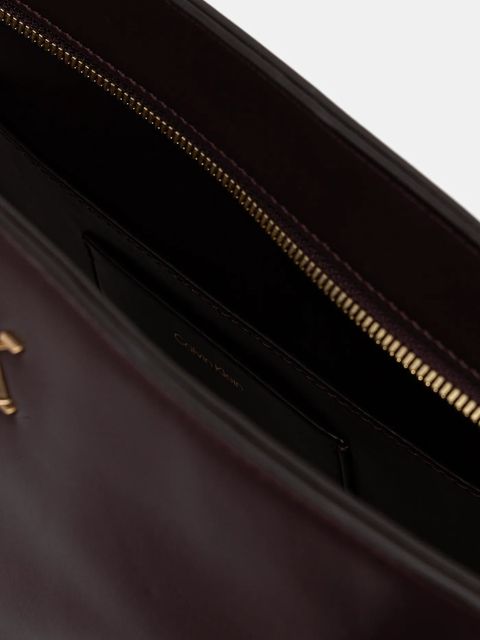 Calvin Klein torebka kolor bordowy LV04F3168G