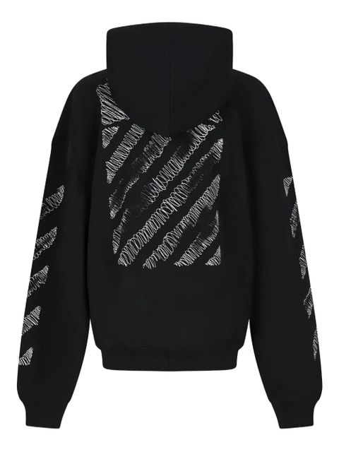 Off-White Scribble hoodie - Black - zdjęcie produktu nr 2