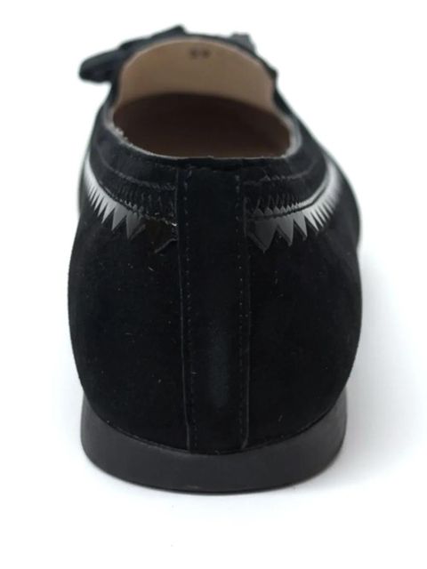 Tod's tassel-detail ballet flats - Black