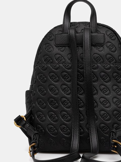 Liu Jo plecak damski kolor czarny mały gładki AF5333.E0778