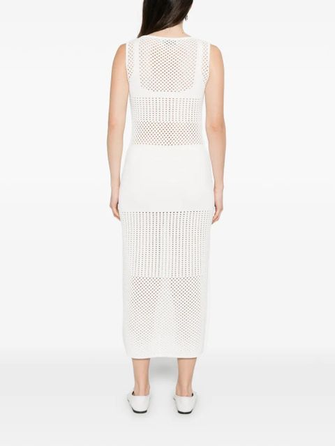 Sportmax Spxfesta midi dress - White