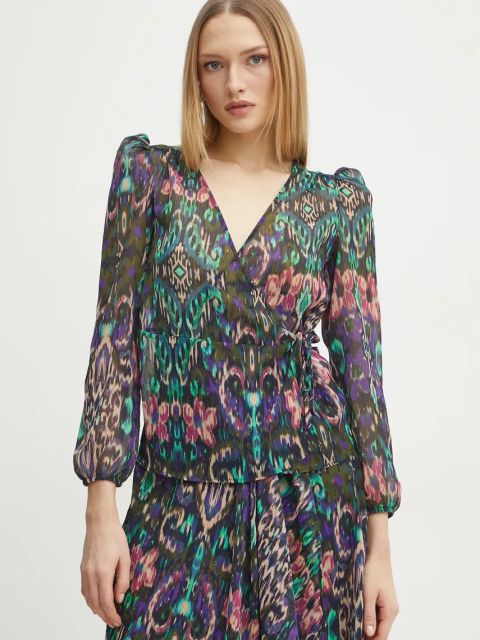 Morgan bluzka CBIL.F damska kolor fioletowy wzorzysta CBIL.F