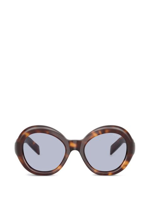 Prada Eyewear round-frame sunglasses - Brown - zdjęcie produktu nr 1