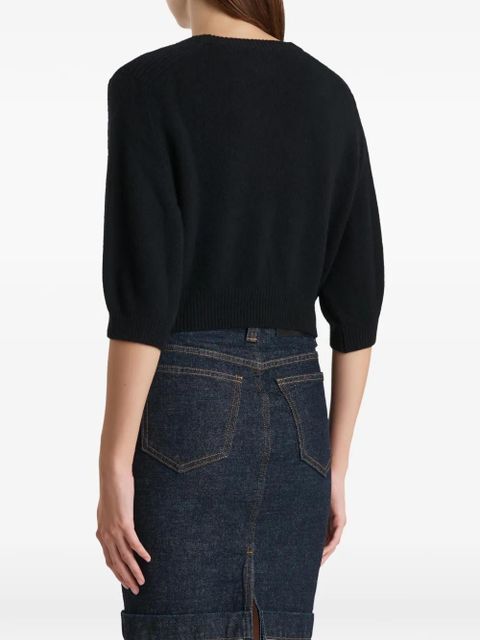 KHAITE Lorelai sweater - Black