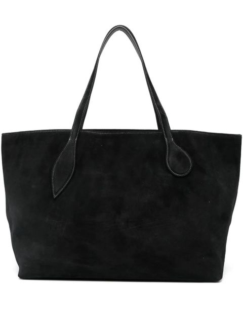 Liffner Mega Sprout suede tote bag - Black - zdjęcie produktu nr 1