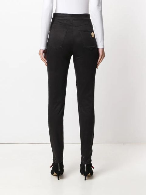 Balmain slim fit trousers - Black