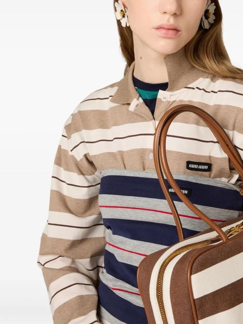 Miu Miu striped top - Green