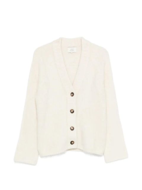 LouLou de Saison Lynn buttoned cardigan - White - zdjęcie produktu nr 1