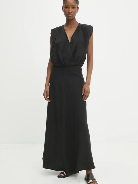 Answear.LAB bluzka i spódnica damski kolor czarny - zdjęcie produktu nr 1