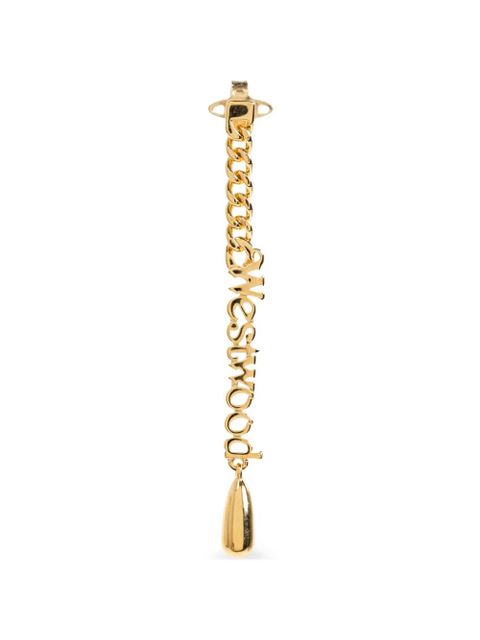 Vivienne Westwood chain drop earrings - Gold