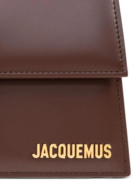 Jacquemus The Big Bambino top-handle leather bag - Brown