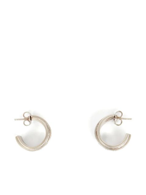 MM6 Maison Margiela Triple Number-motif earrings - Silver - zdjęcie produktu nr 2