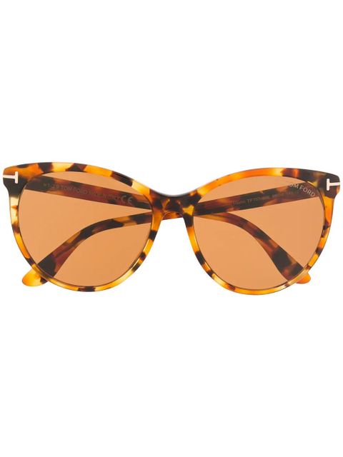 TOM FORD Eyewear oversized frame sunglasses - Brown - zdjęcie produktu nr 1