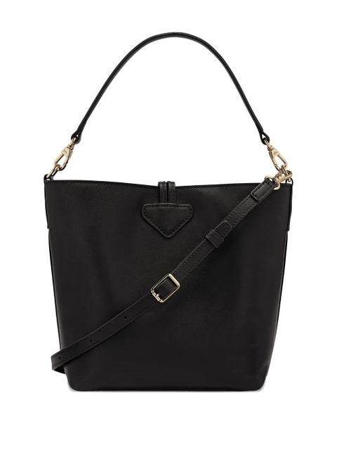 Longchamp extra small Le Roseau bucket bag - Black