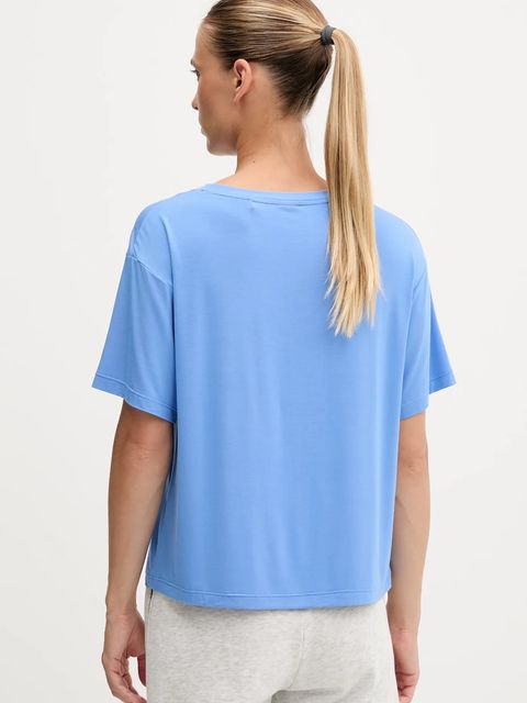 HUGO t-shirt lounge kolor niebieski 50490707