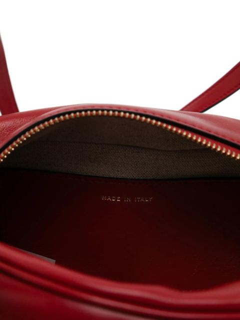 Versace Emblème nappa bowling bag - Red