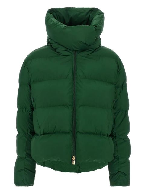 PINKO quilted hooded-neck puffer jacket - Green - zdjęcie produktu nr 1