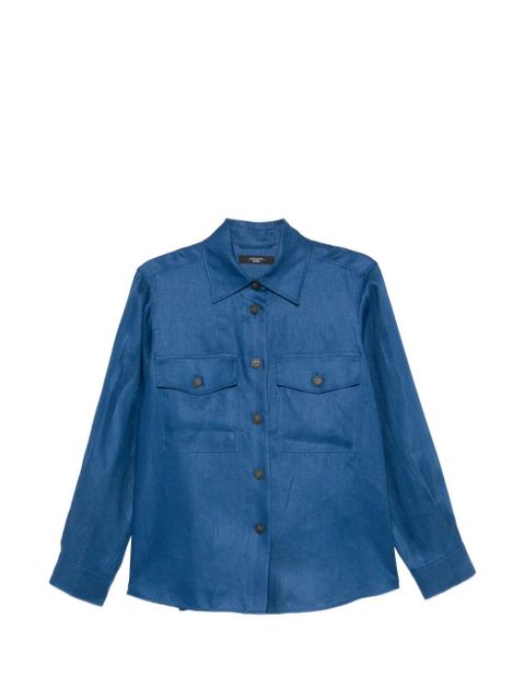 Weekend Max Mara Pomposa button-up shirt - Blue - zdjęcie produktu nr 1