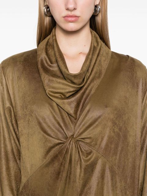 ISABEL MARANT Giulia mini dress - Green