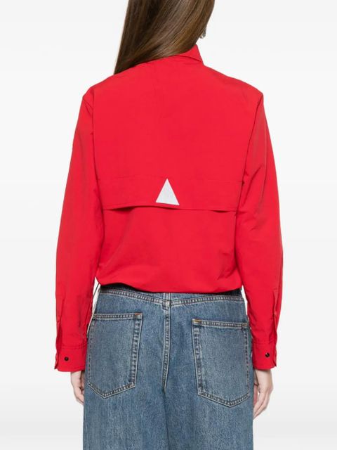 Moncler Grenoble patch pocket jacket - Red