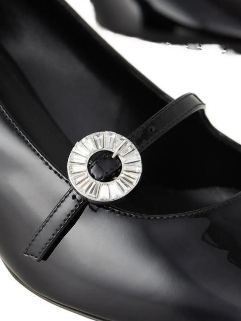 Casadei 50mm Cleo crystal-detail pumps - Black