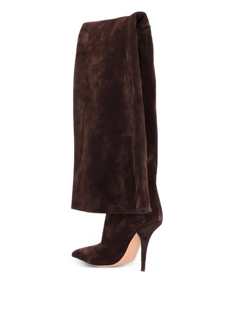 Paris Texas 105mm Jessica pointed boots - Brown