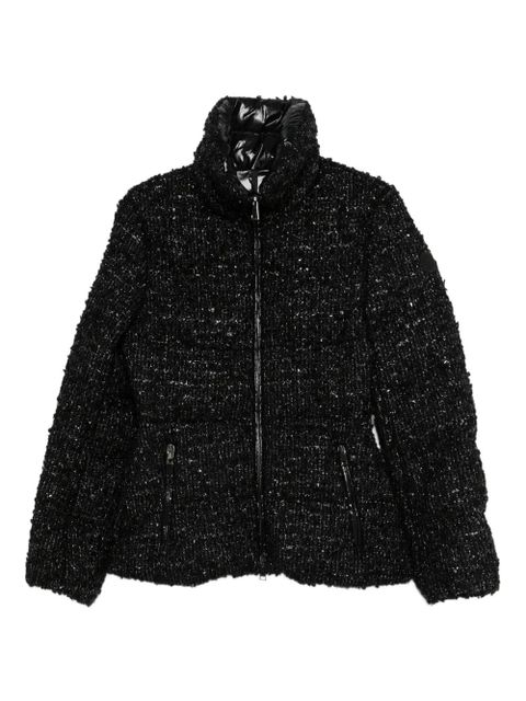 Moncler zip-fastening tweed jacket - Black - zdjęcie produktu nr 1
