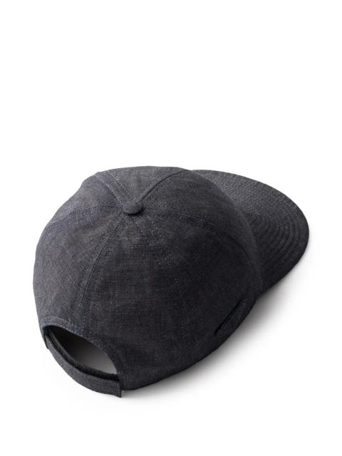 Prada denim baseball cap - Blue