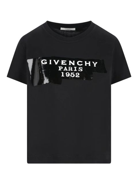 Givenchy logo-print cotton T-shirt - Black - zdjęcie produktu nr 1
