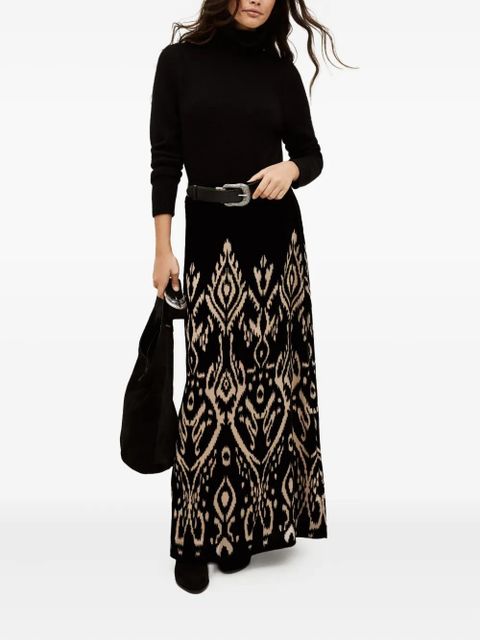 Ba&Sh Alpha patterned skirt - Black