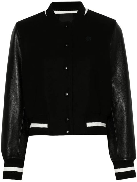 Givenchy 4G-embroidered bomber jacket - Black - zdjęcie produktu nr 1