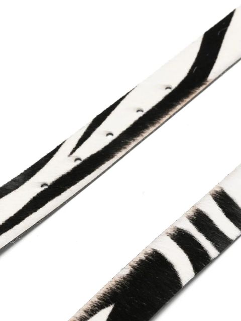 Max Mara Talbero animal-print belt - White - zdjęcie produktu nr 2