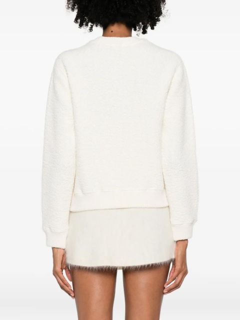 Casablanca logo-detail sweatshirt - White