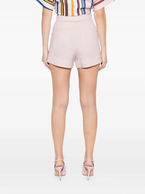 Max Mara Celebre turn-up shorts - Pink