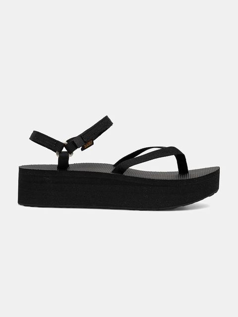 Teva sandały Flatform Sandal Slim damskie kolor czarny na platformie 1164630 - zdjęcie produktu nr 2