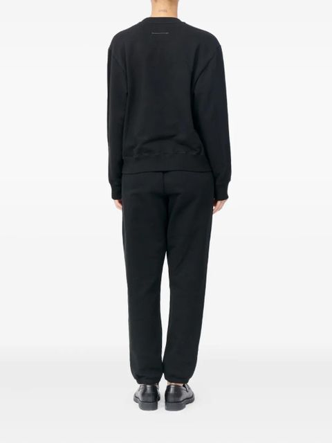 MM6 Maison Margiela plaque sweatshirt - Black