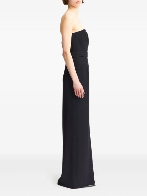 16Arlington Aeta crêpe gown - Black
