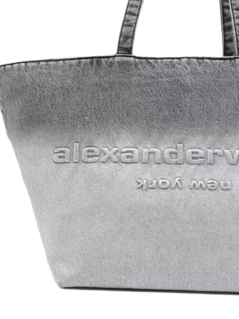 Alexander Wang large Punch embossed tote bag - Grey