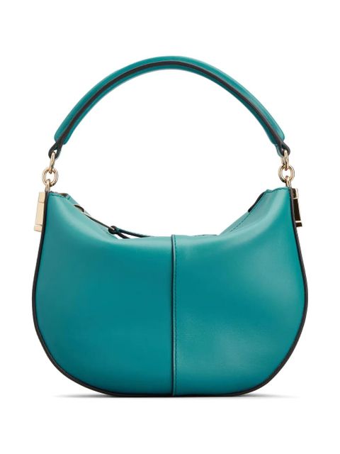 Tod's logo-plaque leather tote bag - Blue - zdjęcie produktu nr 1