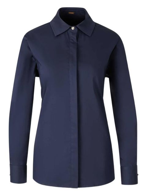 Cult Gaia button-fastening open-back blouse - Blue - zdjęcie produktu nr 1